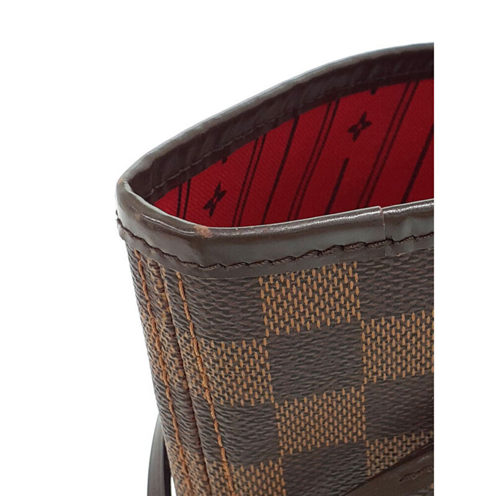 Louis Vuitton Damier Ebene Brown Neverfull Tote Bag - Picture 7 of 8